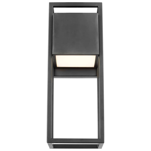 Wall Lantern Nuvo 62-1654 Supreme - 18W LED - Medium Wall Lantern - Matte Black Finish Nuvo
