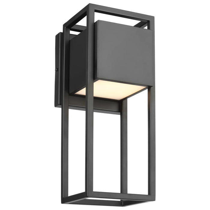 Wall Lantern Nuvo 62-1654 Supreme - 18W LED - Medium Wall Lantern - Matte Black Finish Nuvo