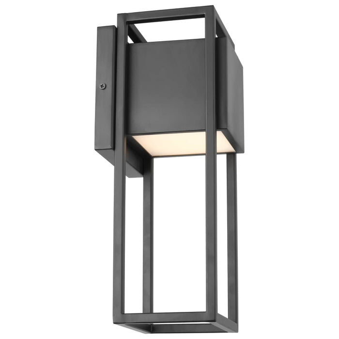 Wall Lantern Nuvo 62-1654 Supreme - 18W LED - Medium Wall Lantern - Matte Black Finish Nuvo