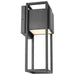 Wall Lantern Nuvo 62-1654 Supreme - 18W LED - Medium Wall Lantern - Matte Black Finish Nuvo