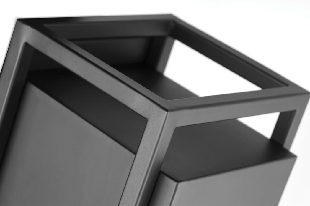Wall Lantern Nuvo 62-1654 Supreme - 18W LED - Medium Wall Lantern - Matte Black Finish Nuvo