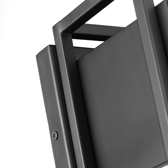 Wall Lantern Nuvo 62-1654 Supreme - 18W LED - Medium Wall Lantern - Matte Black Finish Nuvo