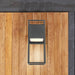 Wall Lantern Nuvo 62-1654 Supreme - 18W LED - Medium Wall Lantern - Matte Black Finish Nuvo