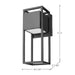 Wall Lantern Nuvo 62-1654 Supreme - 18W LED - Medium Wall Lantern - Matte Black Finish Nuvo