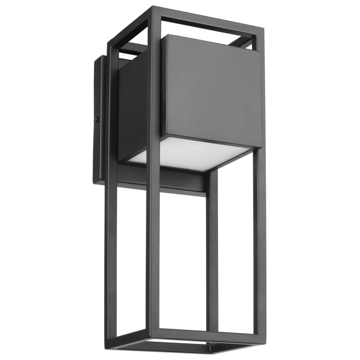 Wall Lantern Nuvo 62-1654 Supreme - 18W LED - Medium Wall Lantern - Matte Black Finish Nuvo