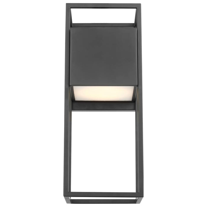 Wall Lantern Nuvo 62-1655 Supreme - 18W LED - Large Wall Lantern - Matte Black Finish Nuvo
