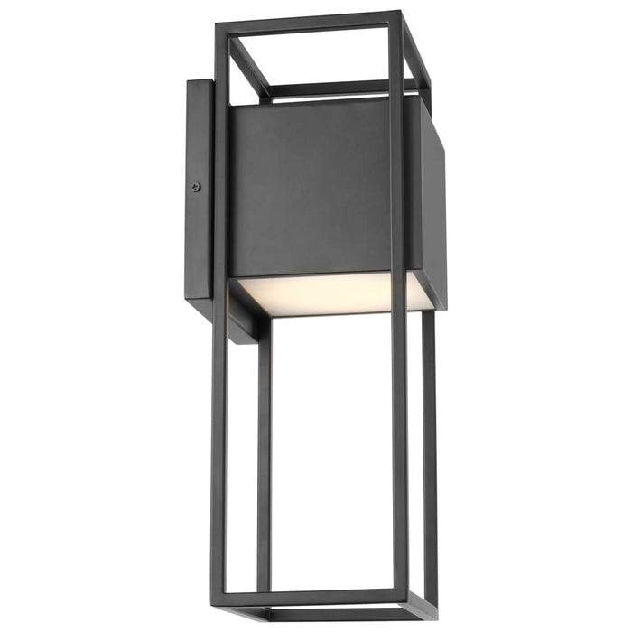 Wall Lantern Nuvo 62-1655 Supreme - 18W LED - Large Wall Lantern - Matte Black Finish Nuvo