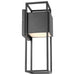 Wall Lantern Nuvo 62-1655 Supreme - 18W LED - Large Wall Lantern - Matte Black Finish Nuvo