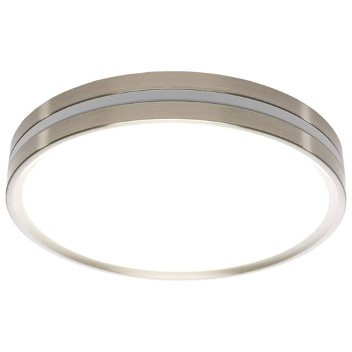 Flush Mount Nuvo 62-1690 11 Inch Surface Mount with Night Light - 5 CCT Selectable - Brushed Nickel Finish Nuvo