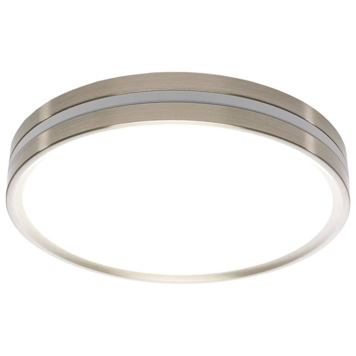 Flush Mount Nuvo 62-1690 11 Inch Surface Mount with Night Light - 5 CCT Selectable - Brushed Nickel Finish Nuvo