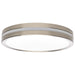 Flush Mount Nuvo 62-1690 11 Inch Surface Mount with Night Light - 5 CCT Selectable - Brushed Nickel Finish Nuvo