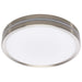 Flush Mount Nuvo 62-1690 11 Inch Surface Mount with Night Light - 5 CCT Selectable - Brushed Nickel Finish Nuvo