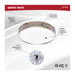 Flush Mount Nuvo 62-1690 11 Inch Surface Mount with Night Light - 5 CCT Selectable - Brushed Nickel Finish Nuvo