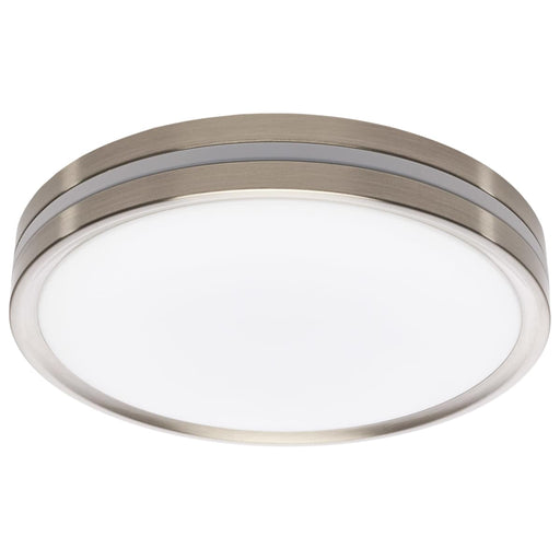 Flush Mount Nuvo 62-1690 11 Inch Surface Mount with Night Light - 5 CCT Selectable - Brushed Nickel Finish Nuvo