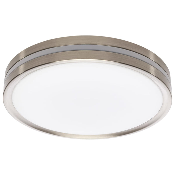 Flush Mount Nuvo 62-1690 11 Inch Surface Mount with Night Light - 5 CCT Selectable - Brushed Nickel Finish Nuvo