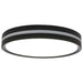 Flush Mount Nuvo 62-1691 11 Inch Surface Mount with Night Light - 5 CCT Selectable - Matte Black Finish Nuvo