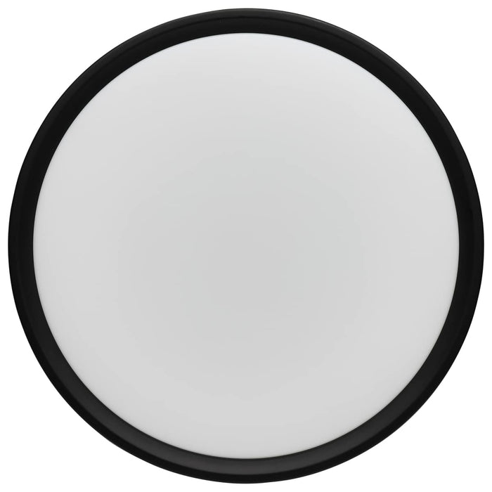Flush Mount Nuvo 62-1691 11 Inch Surface Mount with Night Light - 5 CCT Selectable - Matte Black Finish Nuvo