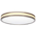 Flush Mount Nuvo 62-1692 15 Inch Surface Mount with Night Light - 5 CCT Selectable - Brushed Nickel Finish Nuvo