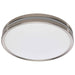 Flush Mount Nuvo 62-1692 15 Inch Surface Mount with Night Light - 5 CCT Selectable - Brushed Nickel Finish Nuvo