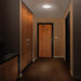 Flush Mount Nuvo 62-1692 15 Inch Surface Mount with Night Light - 5 CCT Selectable - Brushed Nickel Finish Nuvo