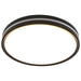 Flush Mount Nuvo 62-1693 15 Inch Surface Mount with Night Light - 5 CCT Selectable - Matte Black Finish Nuvo