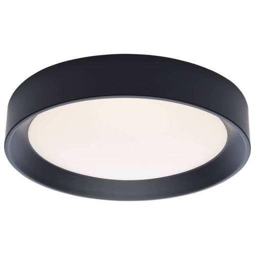 Flush Mount Nuvo 62-1696 Selene - 13 Inch LED Flush Mount - CCT Selectable - Black Finish Nuvo