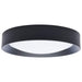Flush Mount Nuvo 62-1696 Selene - 13 Inch LED Flush Mount - CCT Selectable - Black Finish Nuvo