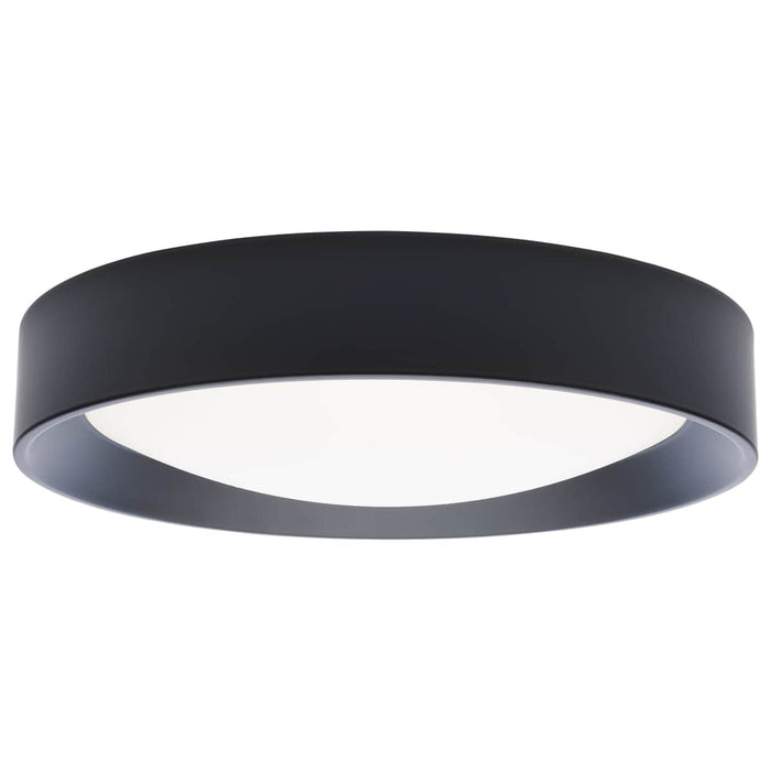 Flush Mount Nuvo 62-1696 Selene - 13 Inch LED Flush Mount - CCT Selectable - Black Finish Nuvo