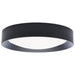 Flush Mount Nuvo 62-1696 Selene - 13 Inch LED Flush Mount - CCT Selectable - Black Finish Nuvo