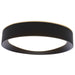 Flush Mount Nuvo 62-1696 Selene - 13 Inch LED Flush Mount - CCT Selectable - Black Finish Nuvo