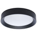 Flush Mount Nuvo 62-1696 Selene - 13 Inch LED Flush Mount - CCT Selectable - Black Finish Nuvo