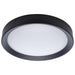 Flush Mount Nuvo 62-1698 Selene - 17 Inch LED Flush Mount - CCT Selectable - Black Finish Nuvo