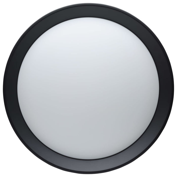 Flush Mount Nuvo 62-1698 Selene - 17 Inch LED Flush Mount - CCT Selectable - Black Finish Nuvo