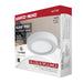 Flush Mount Nuvo 62-1700 Blink Pro - 9W - 5in - LED Fixture - CCT Selectable - Round Shape - White Finish - 120V Nuvo