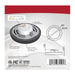 Flush Mount Nuvo 62-1701 Blink Pro - 9W - 5in - LED Fixture - CCT Selectable - Round Shape - Black Finish - 120V Nuvo