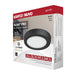 Flush Mount Nuvo 62-1701 Blink Pro - 9W - 5in - LED Fixture - CCT Selectable - Round Shape - Black Finish - 120V Nuvo