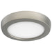 Flush Mount Nuvo 62-1703 Blink Pro - 9W - 5in - LED Fixture - CCT Selectable - Round Shape - Brushed Nickel Finish - 120V Nuvo