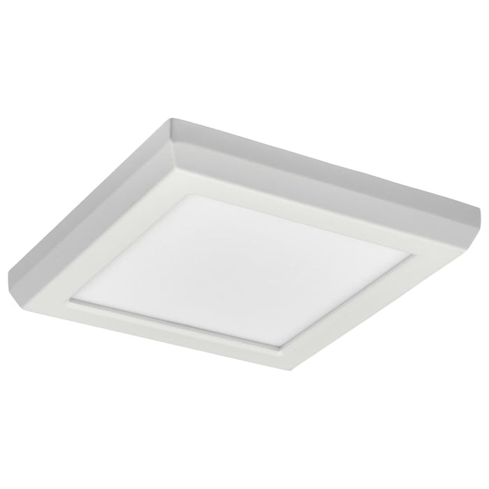 Flush Mount Nuvo 62-1704 Blink Pro - 9W - 5in - LED Fixture - CCT Selectable - Square Shape - White Finish - 120V Nuvo