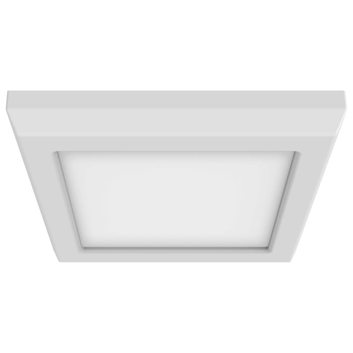 Flush Mount Nuvo 62-1704 Blink Pro - 9W - 5in - LED Fixture - CCT Selectable - Square Shape - White Finish - 120V Nuvo