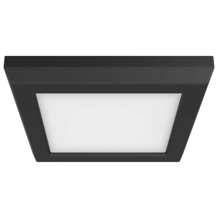Flush Mount Nuvo 62-1705 Blink Pro - 9W - 5in - LED Fixture - CCT Selectable - Square Shape - Black Finish - 120V Nuvo