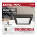 Flush Mount Nuvo 62-1706 Blink Pro - 9W - 5in - LED Fixture - CCT Selectable - Square Shape - Bronze Finish - 120V Nuvo