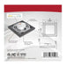 Flush Mount Nuvo 62-1706 Blink Pro - 9W - 5in - LED Fixture - CCT Selectable - Square Shape - Bronze Finish - 120V Nuvo