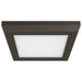 Flush Mount Nuvo 62-1706 Blink Pro - 9W - 5in - LED Fixture - CCT Selectable - Square Shape - Bronze Finish - 120V Nuvo