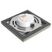 Flush Mount Nuvo 62-1707 Blink Pro - 9W - 5in - LED Fixture - CCT Selectable - Square Shape - Brushed Nickel Finish - 120V Nuvo