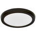 Flush Mount Nuvo 62-1712 Blink Pro - 11W - 7in - LED Fixture - CCT Selectable - Round Shape - Bronze Finish - 120V Nuvo