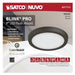 Flush Mount Nuvo 62-1712 Blink Pro - 11W - 7in - LED Fixture - CCT Selectable - Round Shape - Bronze Finish - 120V Nuvo