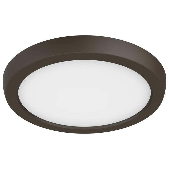 Flush Mount Nuvo 62-1712 Blink Pro - 11W - 7in - LED Fixture - CCT Selectable - Round Shape - Bronze Finish - 120V Nuvo