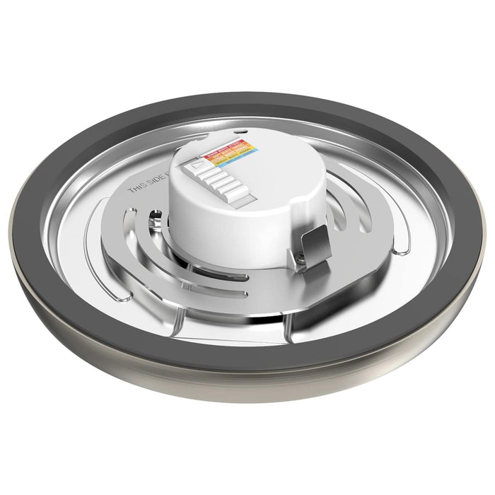 Flush Mount Nuvo 62-1713 Blink Pro - 11W - 7in - LED Fixture - CCT Selectable - Round Shape - Brushed Nickel Finish - 120V Nuvo