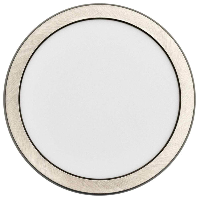 Flush Mount Nuvo 62-1713 Blink Pro - 11W - 7in - LED Fixture - CCT Selectable - Round Shape - Brushed Nickel Finish - 120V Nuvo