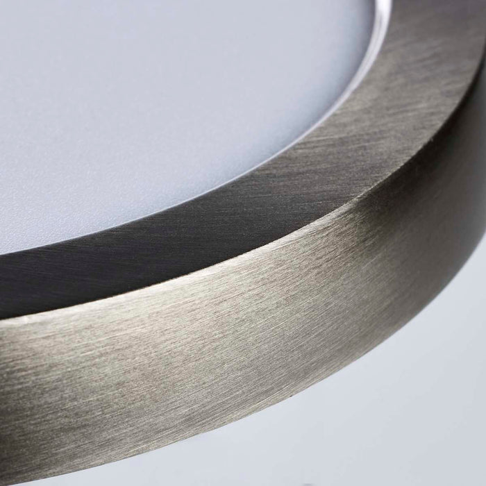 Flush Mount Nuvo 62-1713 Blink Pro - 11W - 7in - LED Fixture - CCT Selectable - Round Shape - Brushed Nickel Finish - 120V Nuvo